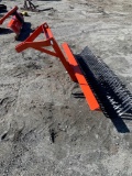 UNUSED 3PT 6FT RAKE