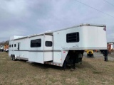 2006 SUNDOWNER SUNLITE GRAND SIERRA 8018 3 HORSE 41FT TRAILER LIVING QUARTERS - RECONDITIONED