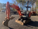 2018 KUBOTA SUPER SERIES KX71-3S MINI EXCAVATOR