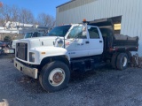 2002 GMC C7500 S/A CREW CAB DUMP TRUCK