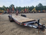 2014 TOWMASTER BE-6D T/A PINTLE HITCH T/A EQUIPMENT TRAILER