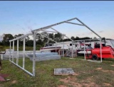 HEAVY DUTY 24FT WIDE x 26FT LONG x 9FT TALL METAL BUILDING FRAME KIT