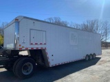 1997 PACE 36FT TRI/A ENCLOSED TRAILER