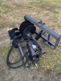 UNUSED WOLVERINE HYDRAULIC SKID STEER AUGER