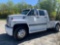 2001 GMC C7500 CREW CAB GOOSENECK FLATBED TRUCK