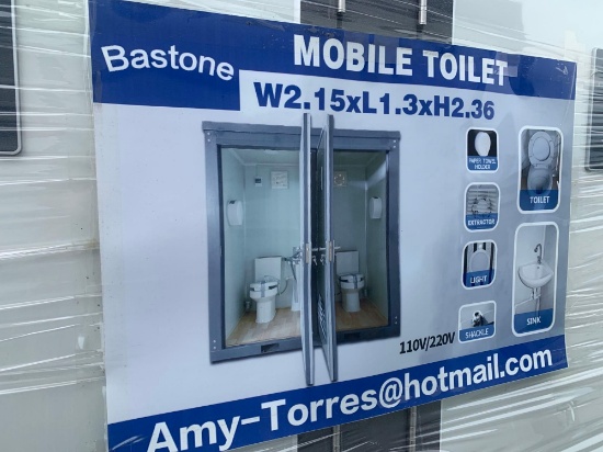 UNUSED 2022 Portable Toilets With Single Close Stools