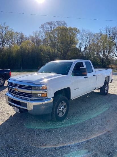 2017 CHEVROLET SILVERADO 2500 HD 4 DR 4WD PICK UP TRUCK