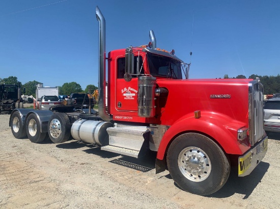 1996 KENWORTH W900 TRI/A HEAVY HAUL TRUCK TRACTOR