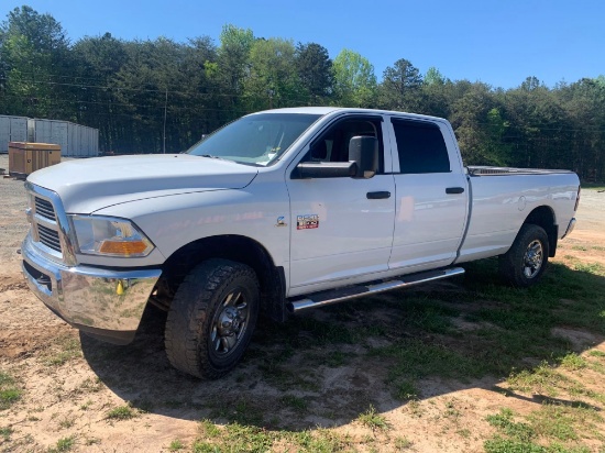 2012 DODGE RAM 3500HD 4X4 CREW CAB PICKUP TRUCK