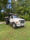 2000 FORD F650 S/A DUMP TRUCK