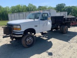 1995 Ford F450 super duty 4x4 DUMP TRUCK