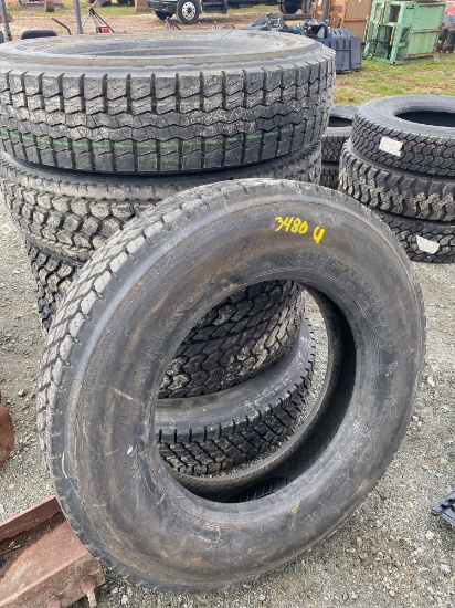 Unused Qty (6) 285/75R25.5 Tires
