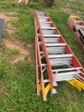 Qty (2) 8FT Folding Ladders