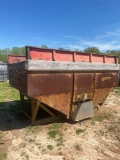 Skid Mounted Grain Hopper