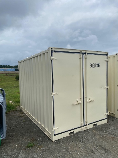 12FT Office Container W/Window and Side Man Door