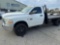 2011 DODGE 3500 S/A FLATBED TRUCK