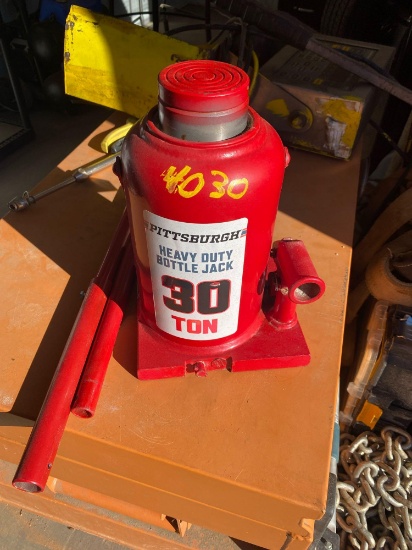 Pittsburg Heavy Duty 30 Ton Bottle Jack