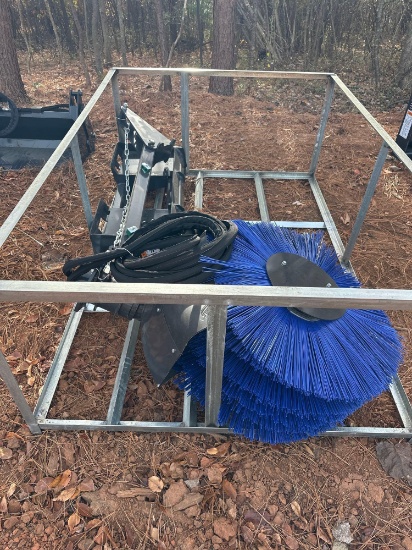 Wolverine Skid Steer Feed Bunk Sweeper