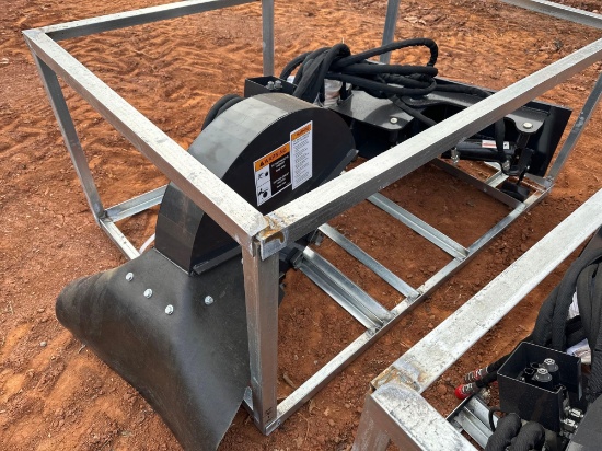 WOLVERINE HYDRAULIC SKID STEER STUMP GRINDER