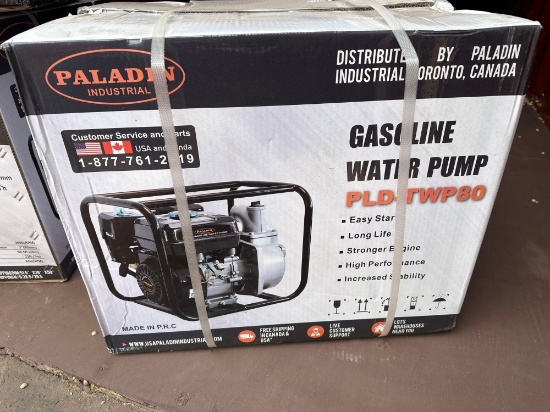 PALADIN PLD-TWP80 3IN GAS WATER PUMP