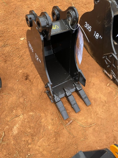 LandHero Mini Excavator 12IN Digging Bucket