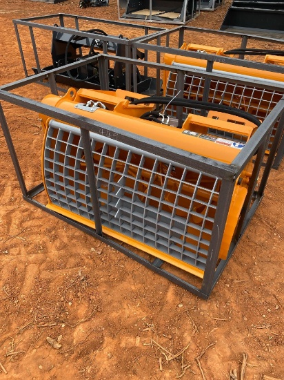 LandHonor Skid Steer Cement/Mortar Mixer Attachment