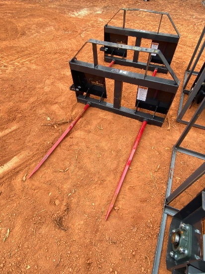 LandHonor Skid Steer Bale Spear Attachment