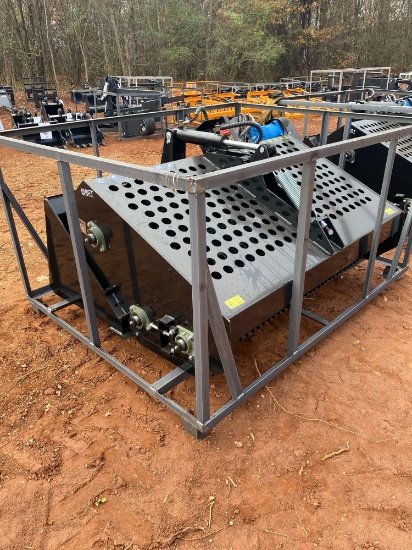 Topcat 72IN Skid Steer Landscape Rake