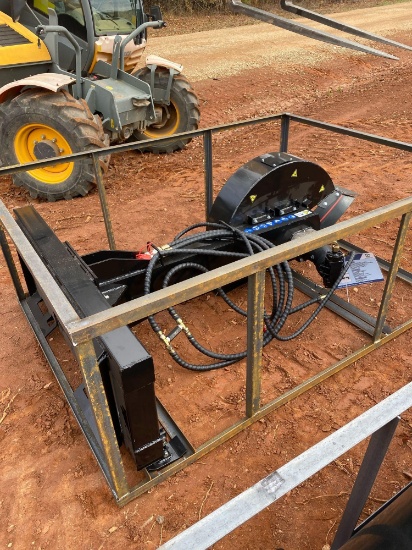 Agrotk Skid Steer Stump Grinder Attachment