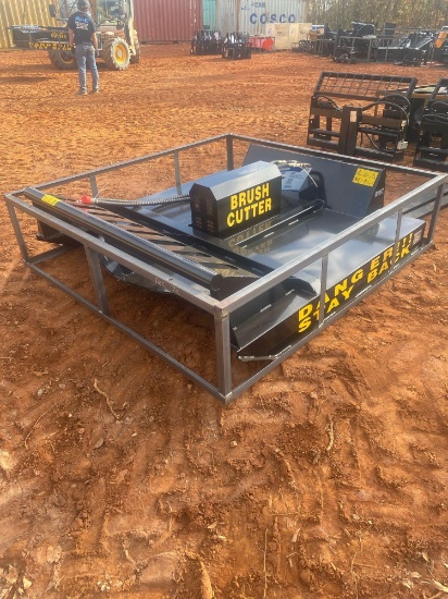 Agrotk 72IN Skid Steer Brush Cutter Attachment