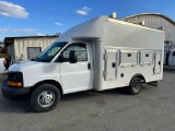 2017 CHEVROLET EXPRESS 3500 S/A ENCLOSED BODY SERVICE TRUCK