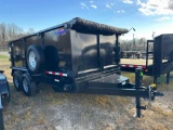 2023 HAWKE FLPT-7K-7X14HH T/A EQUIPMENT DUMP TRAILER