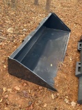 WOLVERINE 86 INCH SMOOTH BOTTOM SKID STEER BUCKET