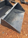WOLVERINE 68 INCH SMOOTH BOTTOM SKID STEER BUCKET