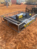 Agrotk 72IN Skid Steer Brush Cutter Attachment