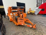 J & L T/A Heavy Duty Underground Cable Puller Reel Trailer