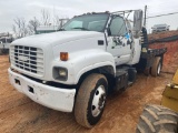 2001 GMC C6400 S/A FLATBED TRUCK