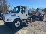 2007 FREIGHTLINER M2 BUSINESS CLASS S/A CAB AND CHASSIS TRUCK