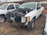 PARTS ONLY 2008 CHEVROLET SILVERADO EXTENDED CAB 4 X 4 PICK UP TRUCK