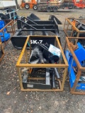 AGT Heavy Duty Skid Steer Auger Attachment