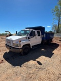 2006 GMC C5500 S/A 4DR Crew Cab Dump Truck