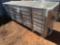 STEELMAN 10 FOOT 30 DRAWERS STAINLESS STEEL WORKBENCH