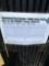 Unused Galvanized Steel Garden/ Public Space Fence