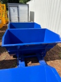 Unused Tilt Dumpster W/Fork Pockets