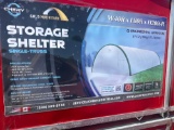 GOLD MOUNTAIN 40W x 80L x 20H STORAGE SHELTER