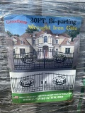 GREATBEAR 20FT BI PARTING WROUGHT IRON GATE DEER PATTERN