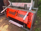 DIGGIT 72MM SKID STEER FORESTRY MULCHING HEAD