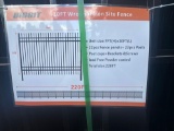 DIGGIT 10 FOOT WROUGHT IRON SIGHT FENCE 220 FEET