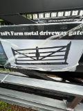 Steelman 20FT Farm Metal Driveway Gate