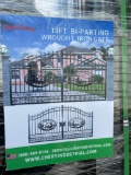 Greatbear 14FT Bi-Parting Wrought Iron Gate